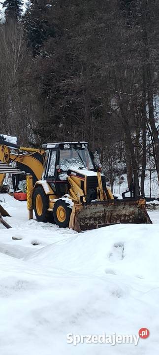 koparko ładowarka Cat 428 Sól