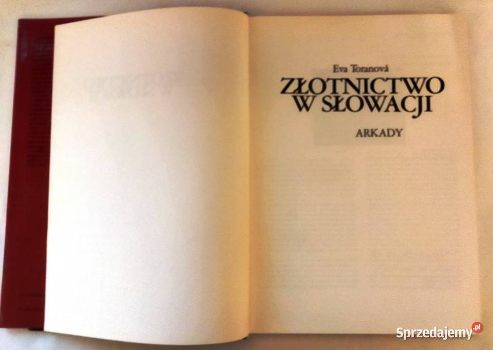 Złotnictwo Słowacji Antykwariat