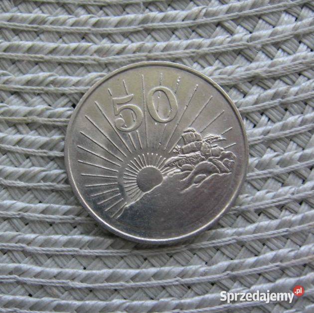 Zimbabwe 50 Cent 1980r