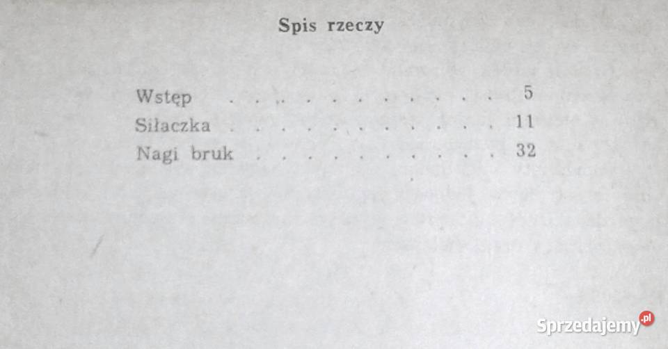 Siłaczka Nagi bruk Stefan Żeromski Chełm