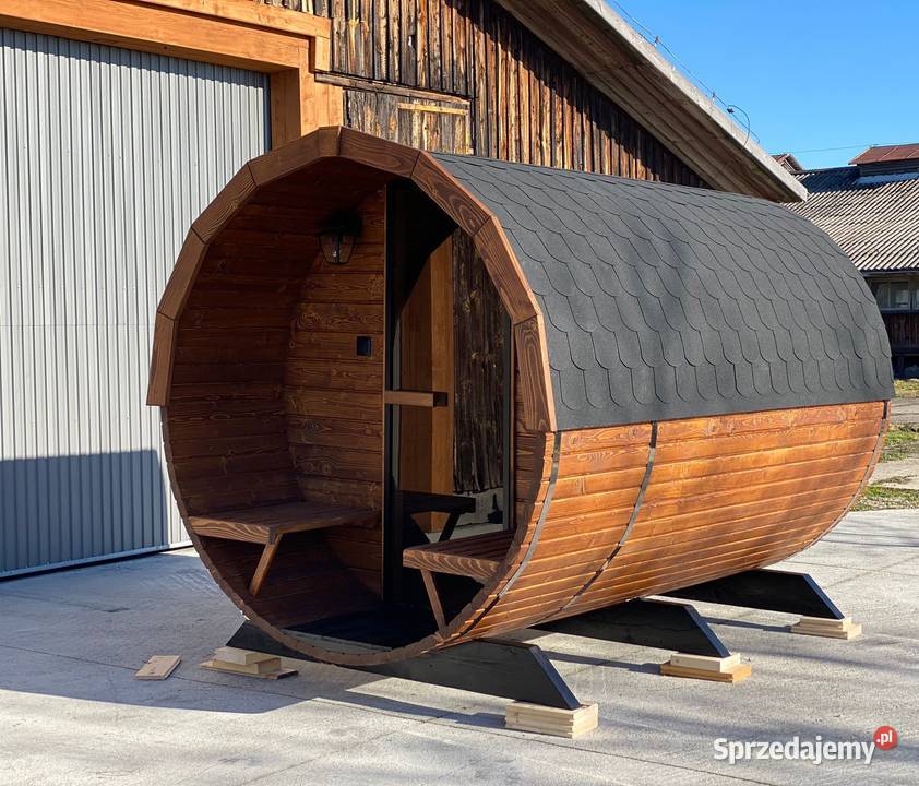 Sauna Ogrodowa Premium Okazja Dostępna ręki podkarpackie