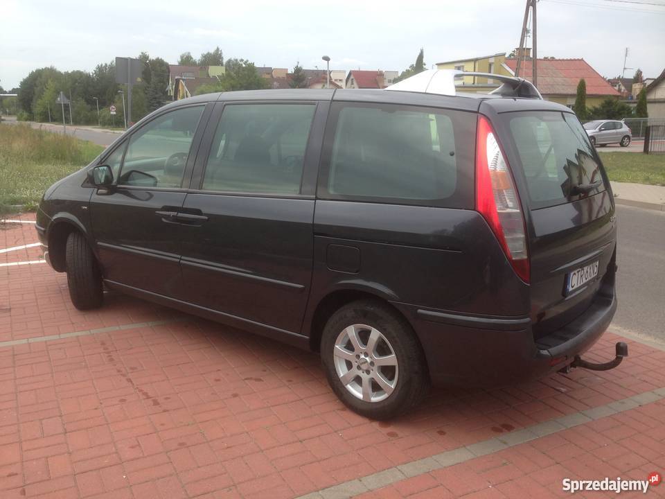 Fiat ulysse LPG 7 foteli C8 807 phedra benzyna+LPG sprzedam