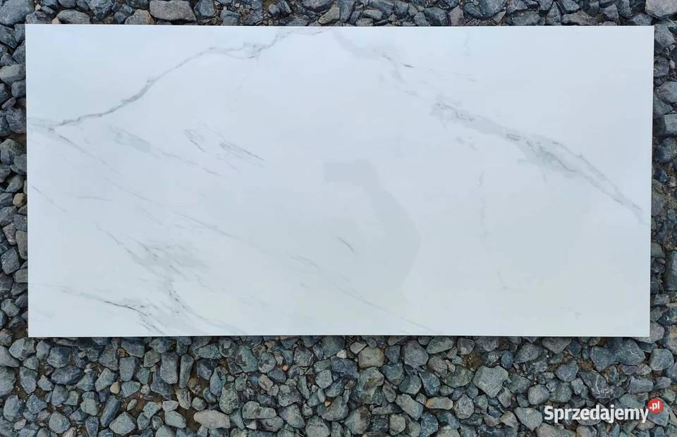 Płytka gresowa C BIANCO POLER 60x120 mazowieckie Warszawa