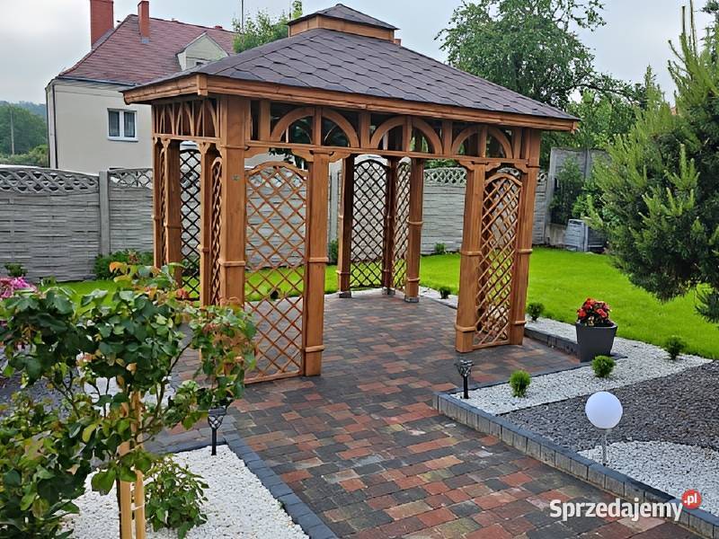 ALTANA 5 DREWNIANA KWADRATOWA 3x3 OGRODOWA