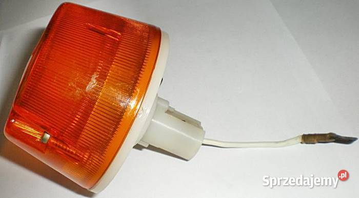 Lampa pomarańczowa kierunkowskazu na żarówkę H 3 Ostrów Wielkopolski