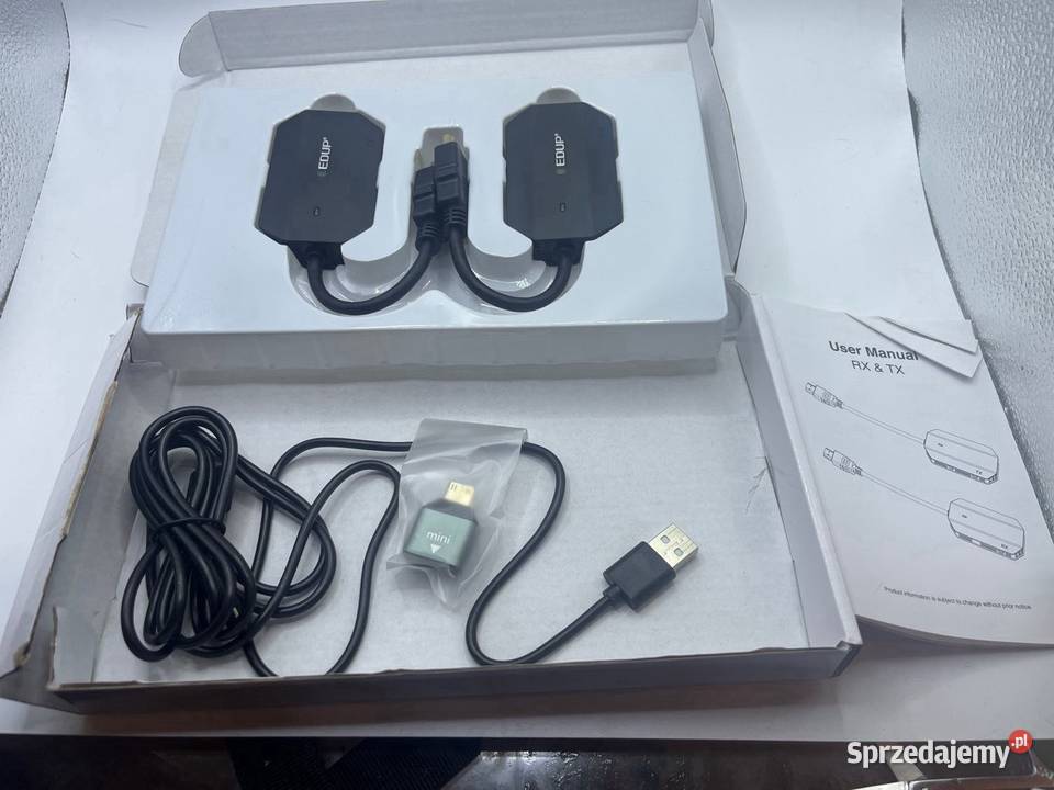 Bezprzewodowy nadajnik transmiter hdmi