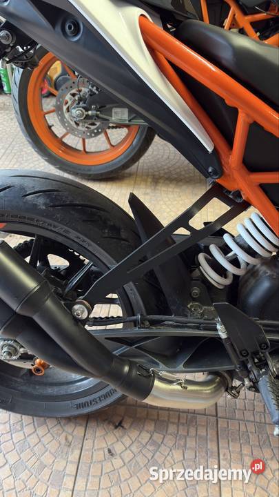 KTM Duke 125 2017 doposażony pomarańczowy Wałbrzych sprzedam