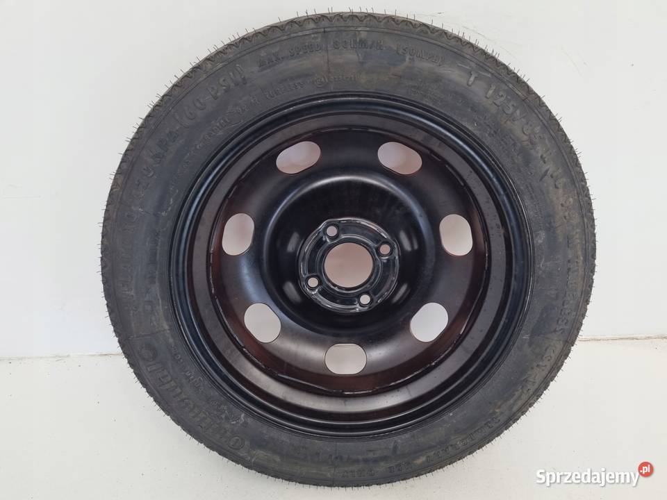 KOŁO DOJAZDOWE Peugeot 207 308 12585 R16 4x108