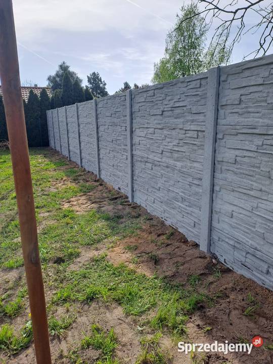 Ogrodzenia betonowe Oława