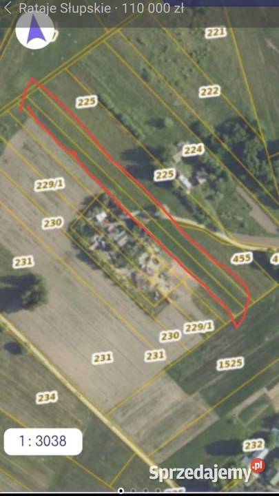 Działki Rolne 5zł/m2 Rataje Słupskie sprzedam