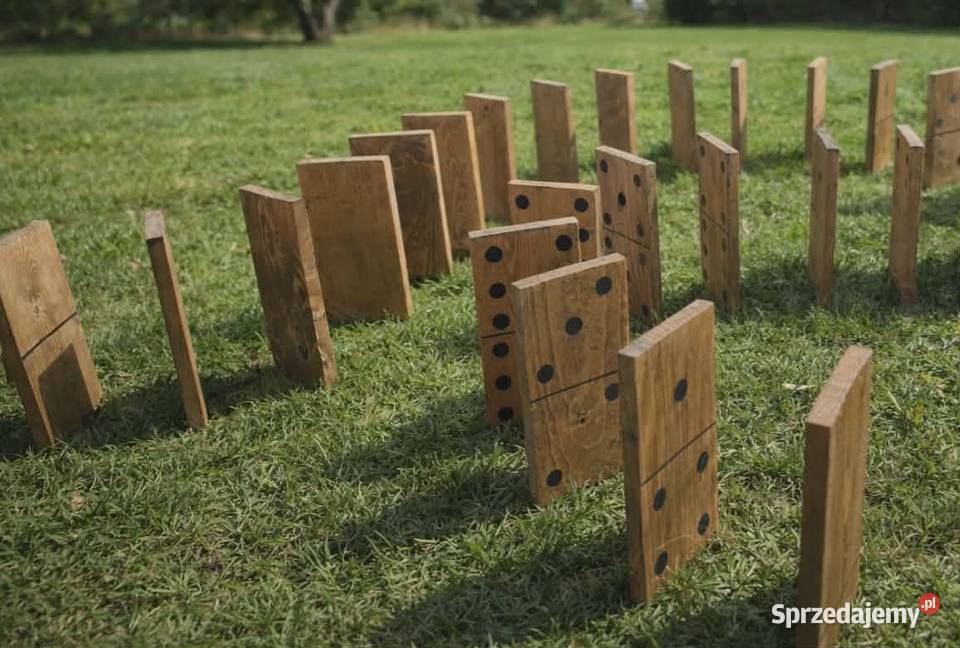 Drewniana gra DOMINO XXL Żołynia