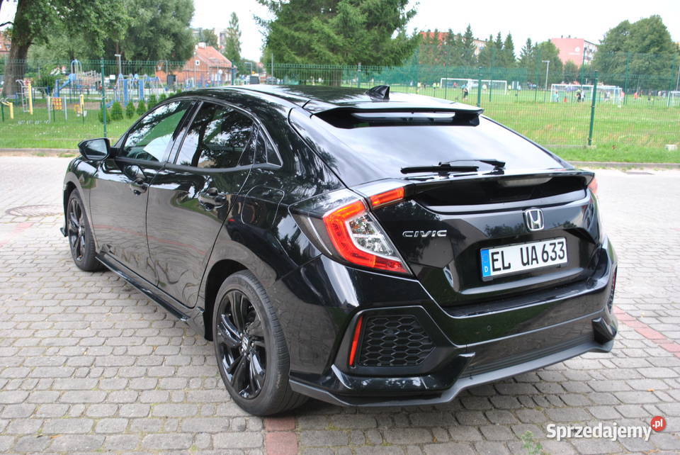 Honda Civic 10 iVTEC Turbo Dynamic Limited elektrochrom. lusterko wst. Orneta sprzedam