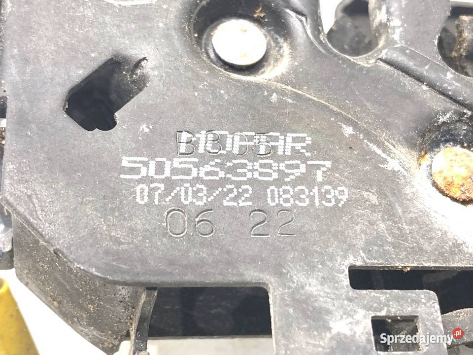 ZAMEK MASKI LEWY ALFA STELVIO SUV 50563897 Zamki, wkładki i kluczyki podkarpackie sprzedam