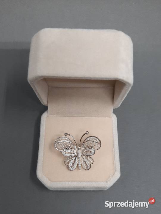 Motyl broszka
