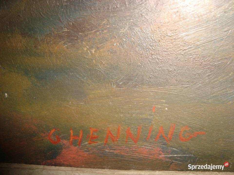 Obraz olej na płótnie oryginał Warszawa