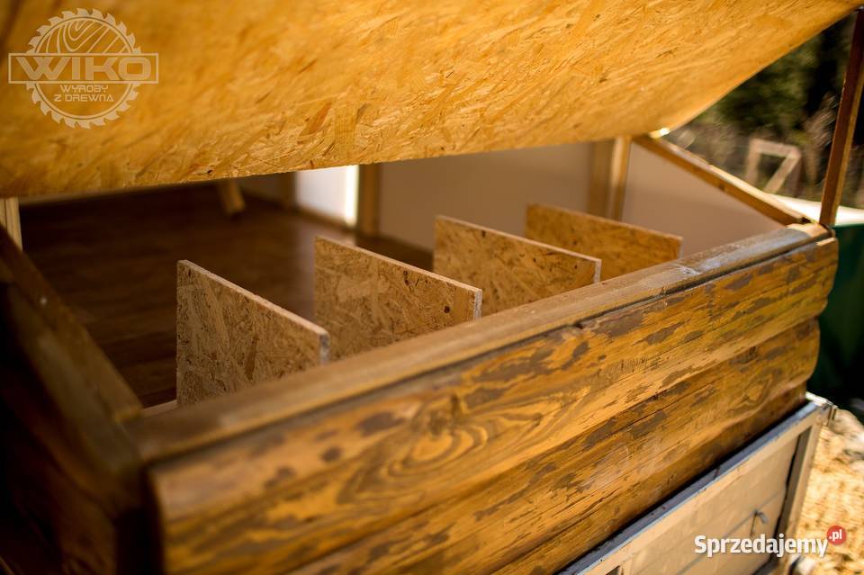 Kurnik kur XXL 1418 kaczek sosna Ocieplony Zagórnik