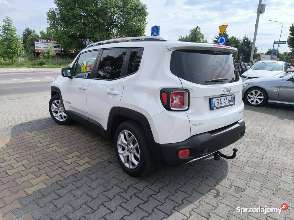 Jeep Renegade 14 Turbo 140 Limited Salon Polska benzyna lubelskie Łuków sprzedam