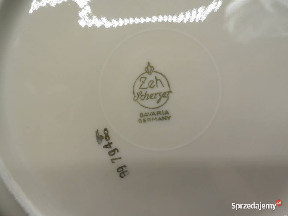 Porcelanowa pateratalerz Zeh Scherzer Bavaria Raszków