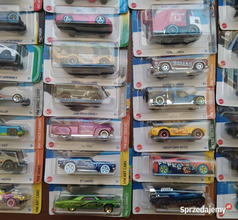 Hot Wheels modele Gdańsk