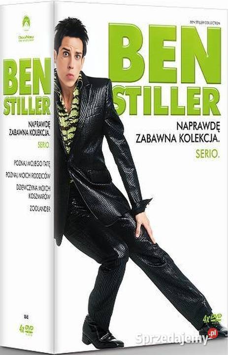 ZABAWNA KOLEKCJA BEN STILLER BOX 4 DVD wielkopolskie