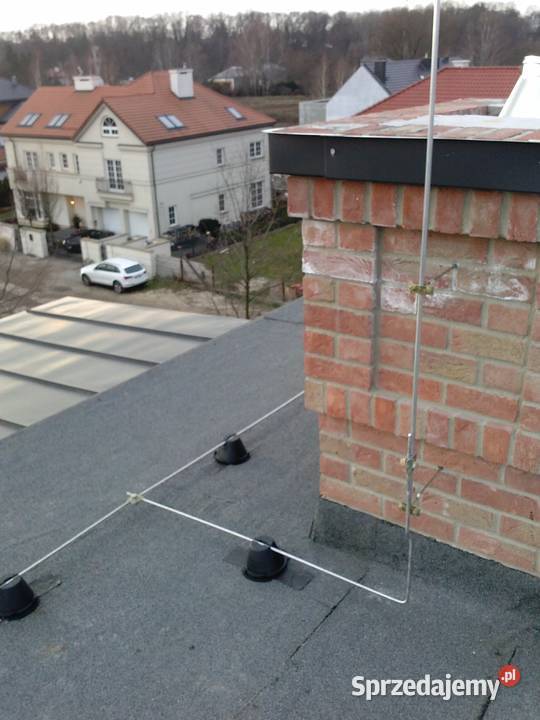 Instalacja odgromowa piorunochron usługi budowlane