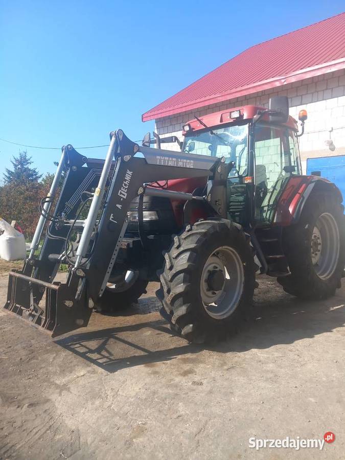 Sprzedam ciągnik Case MX100 C z ładowaczem Zambrów sprzedam
