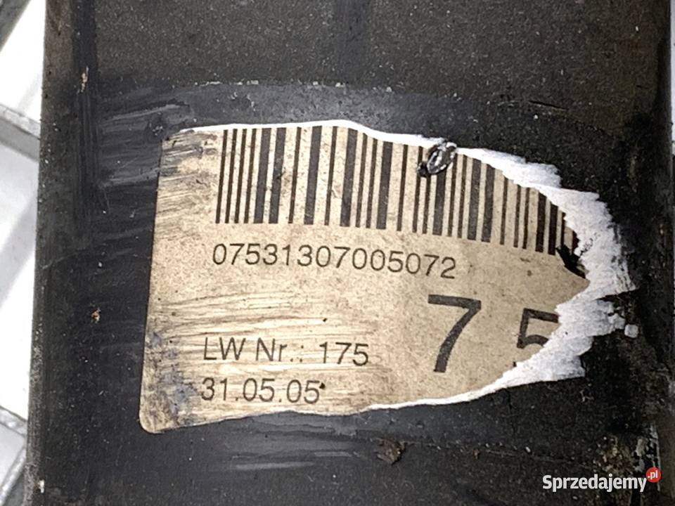 WAŁ NAPĘDOWY TYŁ BMW E90 SedanLimuzyna 0412 20