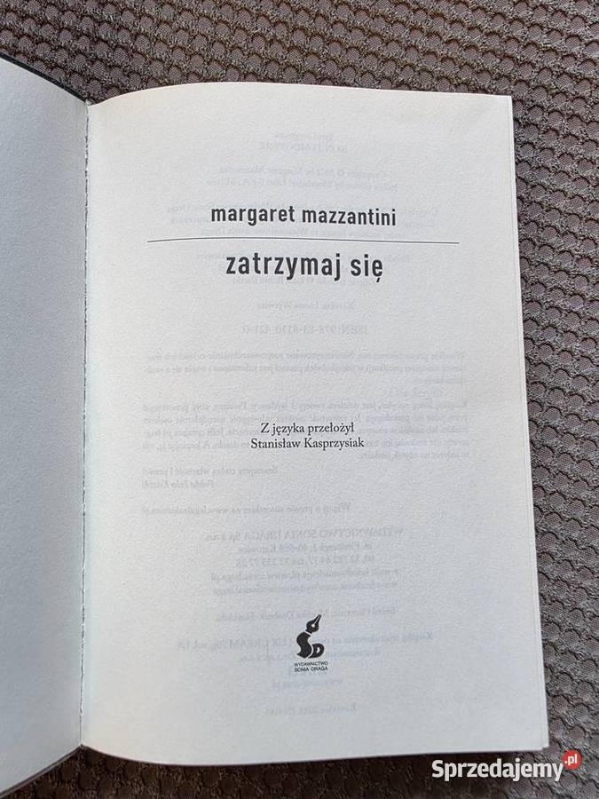 Margaret Mazzantini Zatrzymaj się Kraków