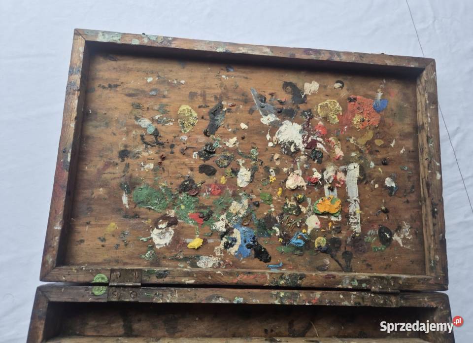 Skrzynka malarska pocz XX w Brzesko