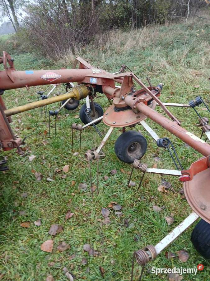 Przetrząsarka kuhn Zgrabiarki i przetrząsacze Piątek