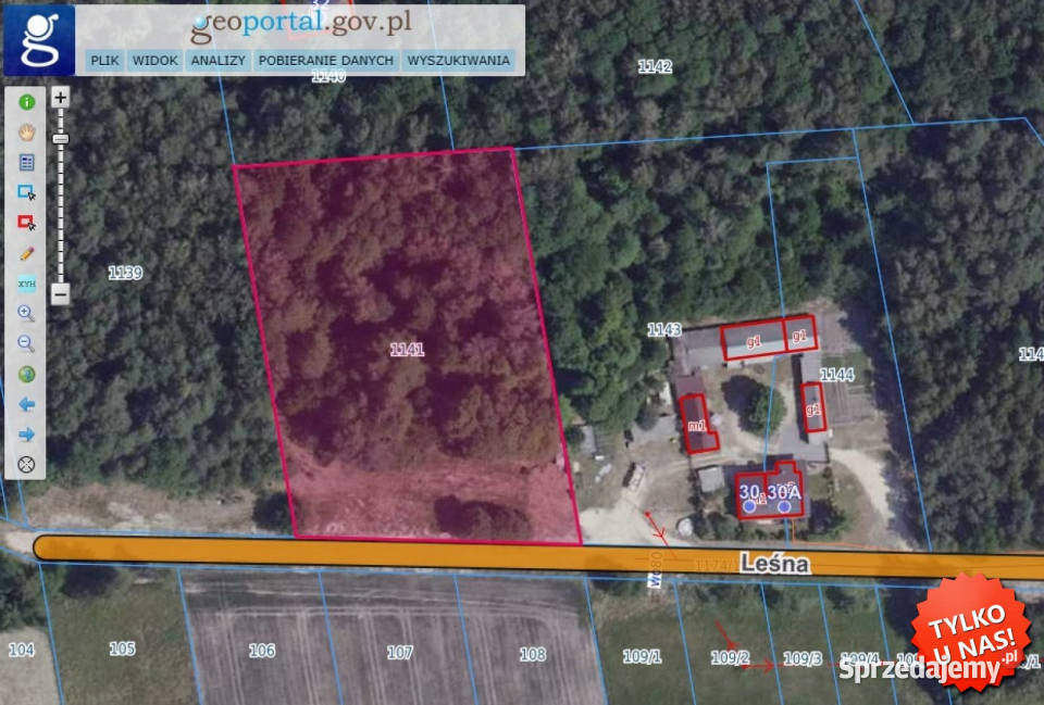Do sprzedaży grunt 6000m2 Wola Uhruska