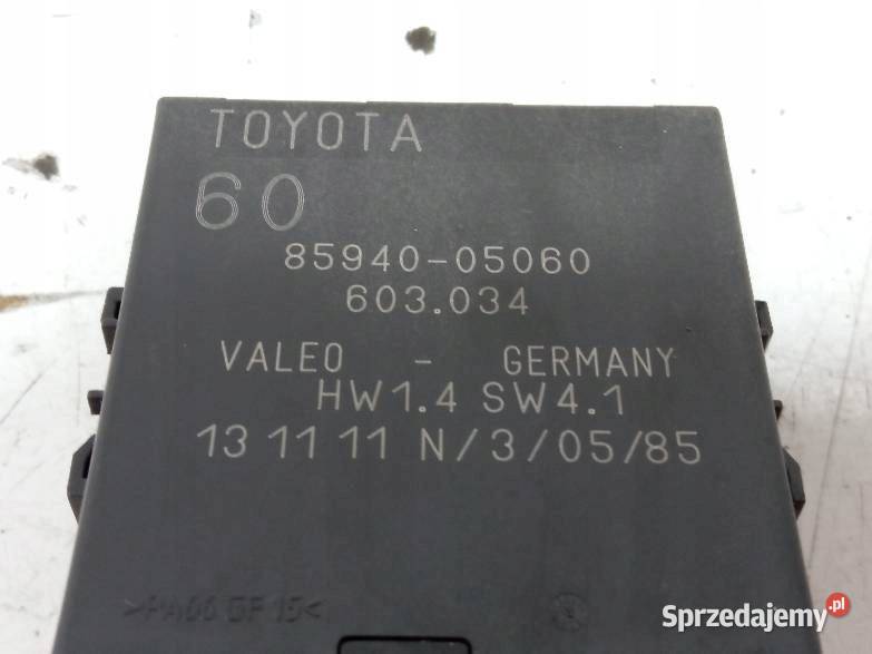 MODUŁ WYCERACZEK 8594005060 Toyota Avensis III Komputery