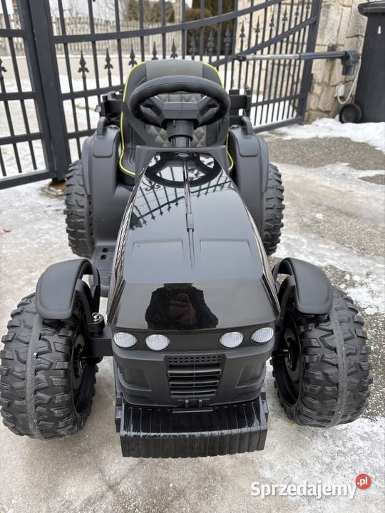 Traktor Na Akumulator Titanium Z Przyczepą Nowy Pojazdy elektryczne i spalinowe Grabownica sprzedam