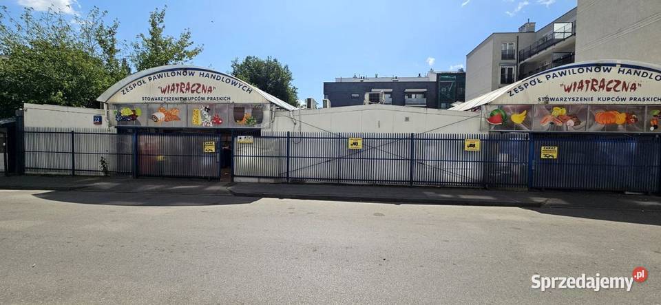 Sprzedam pawilon na bazarku rondzie Wiatraczna od ulicy Warszawa