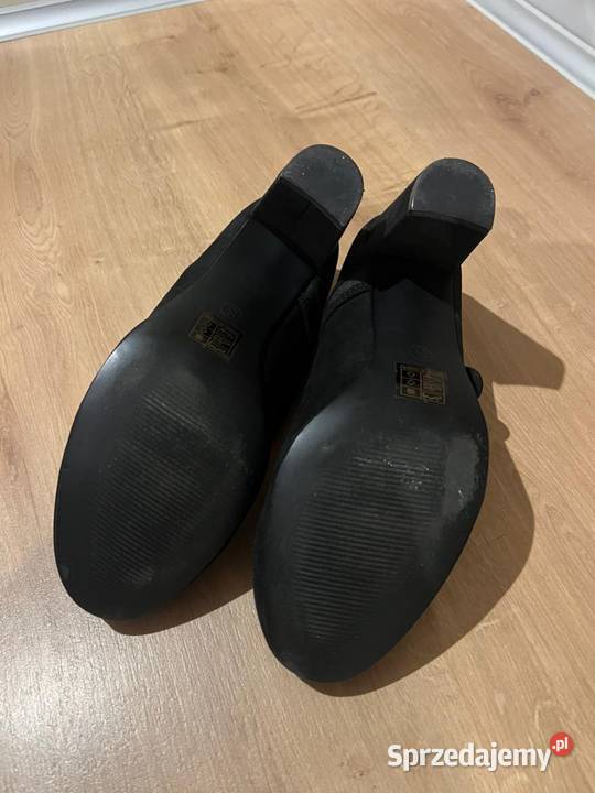 Czarne wygodne obcasy 41 Sole Comfort inna Gdańsk sprzedam