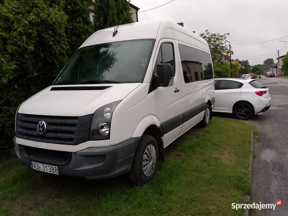 Crafter 20tdi 163 L3H2 9 osóbZamiana nieuszkodzony Zawiercie sprzedam