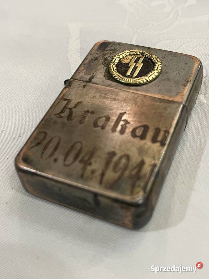 Niemcy zapalniczka benzynowa III Rzesza Kraków