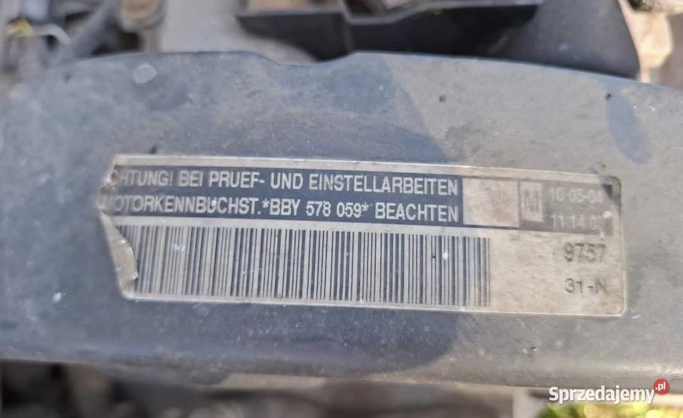 Silnik 14 16v 75 BBY BKY AUA skoda fabia polo lubelskie Hańsk Pierwszy