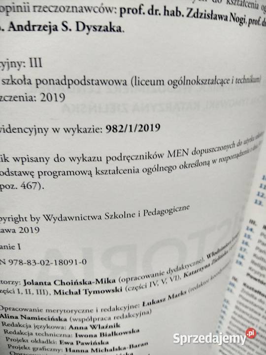 Historia 1 WSiP rozszerzenie nowe podręczniki Warszawa