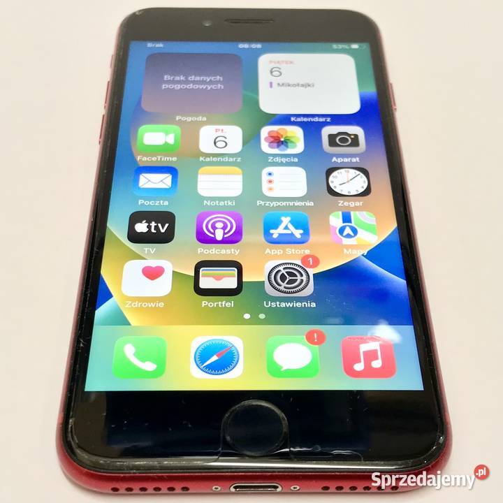 APPLE iPhone SE 2020 2 gen 128GB RED Touch ID Warszawa
