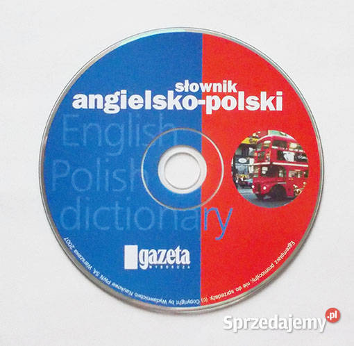 płyta cd angielsko polski slownik słownik na cd Opole