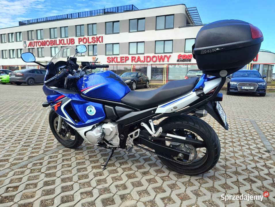 Suzuki GSX 650 F 2007 Kufer oplot stal alarm