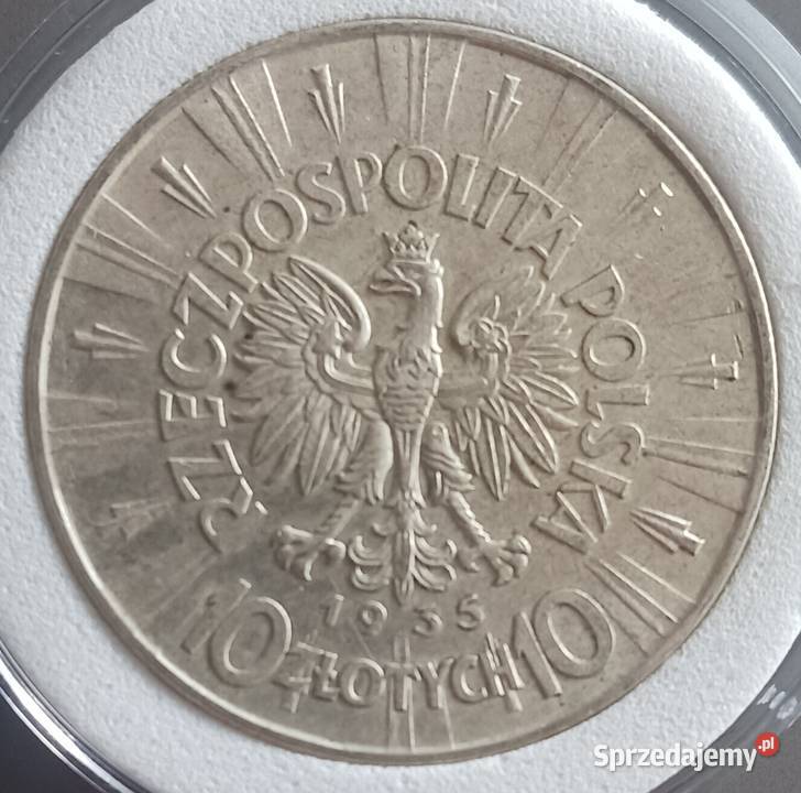 10 J Piłsudski 1935 r 2 Piękne i oryginalne Konin
