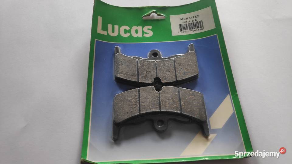 KLOCKI HAMULCOWE LUCAS MCB543LF CBX 550 VF 400 Zabrze