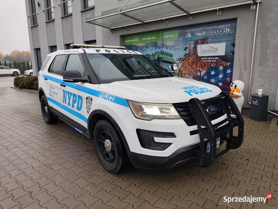 Ford Explorer POLICE Interceptor NYPD 3700cm3 podlaskie Kleosin