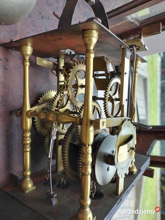 70 Zabytkowy zegar ścienny fryzyjski ogonowy Tczew