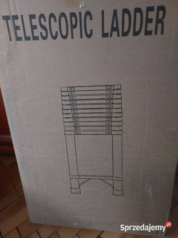 Drabina teleskopowa 26 m udżwig 150 stal