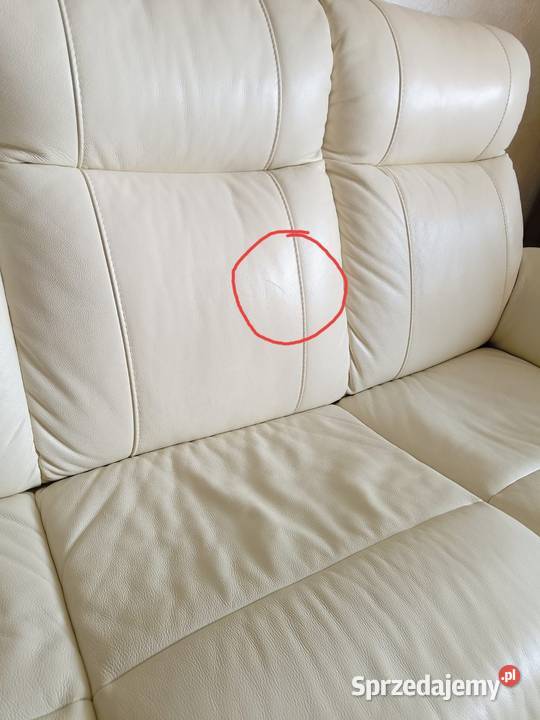 Kanapa skórzana sofa 3 osobowa premium luksusowa Sofy i kanapy Wrocław