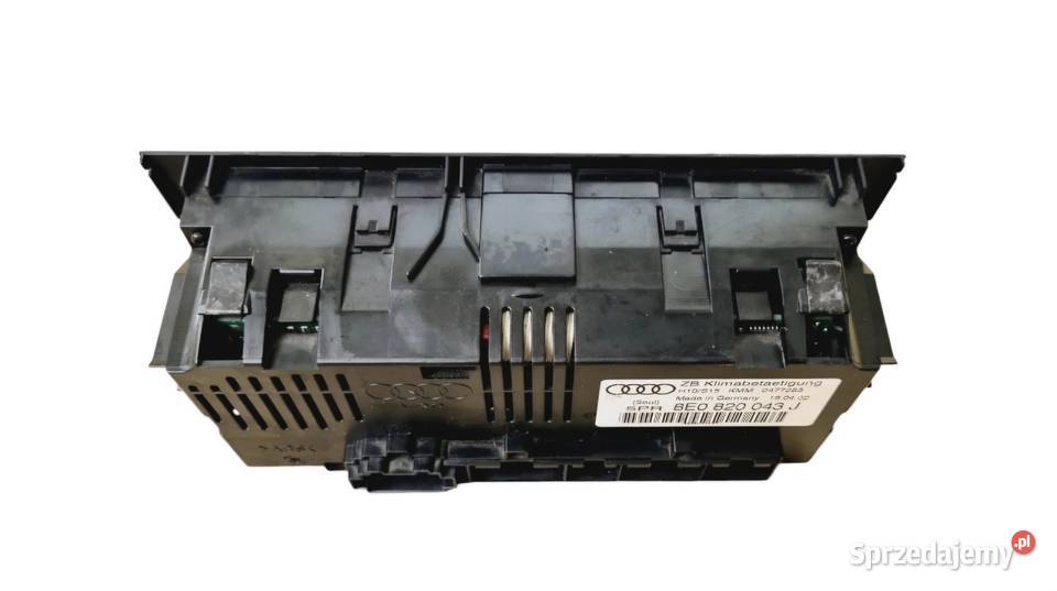 PANEL STEROWANIA NAWIEWU KLIMATYZACJI AUDI A4 B6 Działoszyce