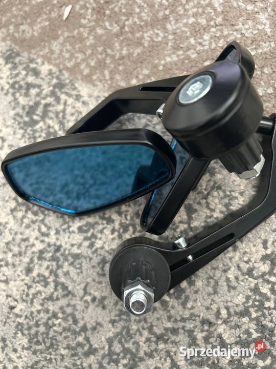 Lusterka okragle czarne pasuje do motocykli i Siemiatycze